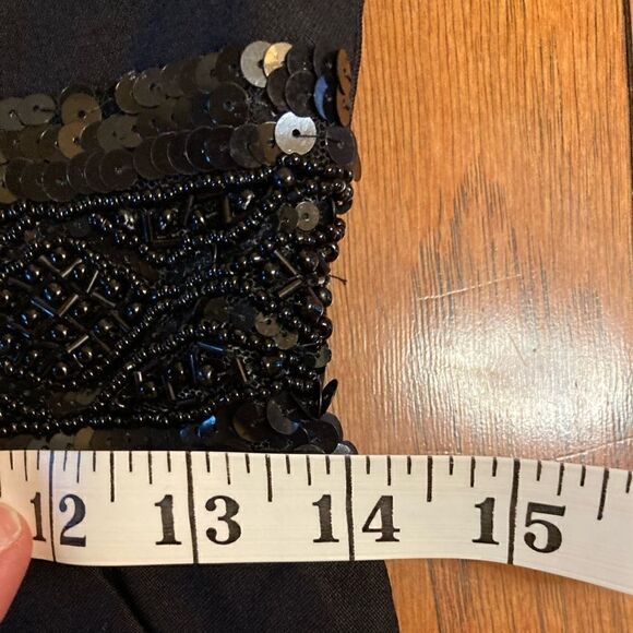 Speechless Junior’s Black Dress With Sequin Detail, Size 7 - Picture 5 of 8